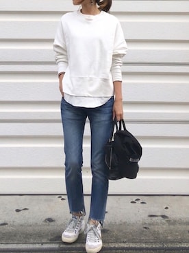 mueさん（レディース・158cm）の秋コーディネート