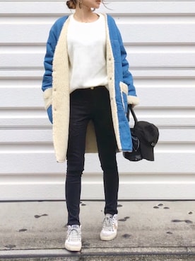 mueさん（レディース・158cm）の秋コーディネート