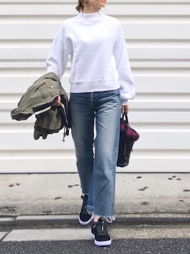 mueさん（レディース・158cm）の秋コーディネート