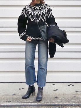 mueさん(レディース・158cm)の冬コーディネート