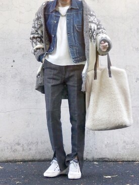 mueさん(レディース・158cm)の冬コーディネート