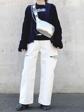 mueさん（レディース・158cm）の春コーディネート