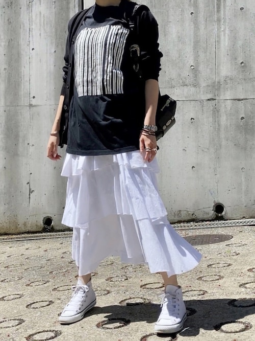 【希少】アレキサンダーワン バーコードロゴ ミニワンピースL alexanderwang アレキサンダーワング エンボスロゴ リブ