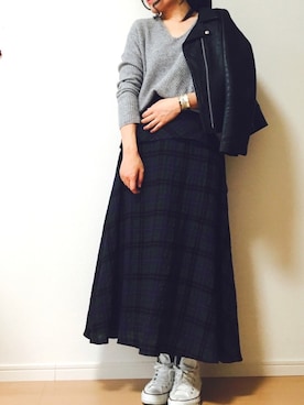 ぱこさん（レディース・167cm）の冬コーディネート