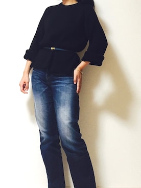 「AURALEE」｜ぱこさん（レディース・167cm）の秋コーディネート