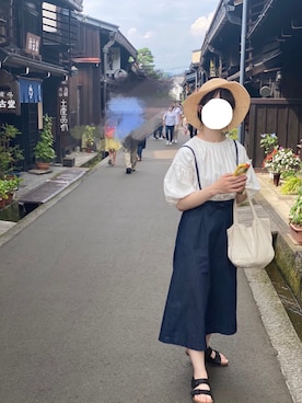 みさん（レディース・159cm）の夏コーディネート