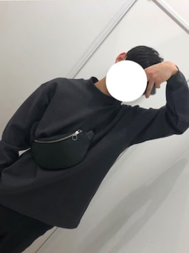 「STUDIOUS（ステュディオス）のアイテム（バッグ）」を使った、　もん.さん（メンズ・172cm）の春コーディネート