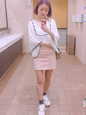 ピンクタイトスカート の人気ファッションコーディネート Wear