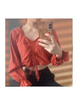 「GRL（グレイル）のフレアパンツ（その他パンツ、ブラック系）」を使った、mamimamiさん（レディース・155cm）の夏コーディネート