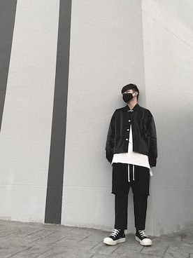 「repos（ルポ）のアイテム（ジャケット/アウター）」を使った、Chiさん（メンズ・168cm）の冬コーディネート