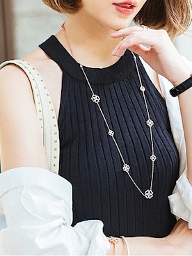 「アイテム（腕時計）」を使った、Rikako Tanakaさん（レディース・162cm）の夏コーディネート