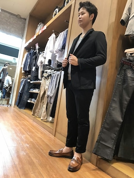 イオンモール福岡ハイダウェイニコルさん（メンズ・173cm）の夏コーディネート