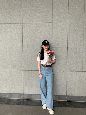 「bloggerlife」｜Ms Amandaさん（レディース・160cm）の春コーディネート