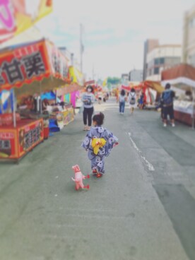 うりんこ。さん（キッズ・100cm）の夏コーディネート