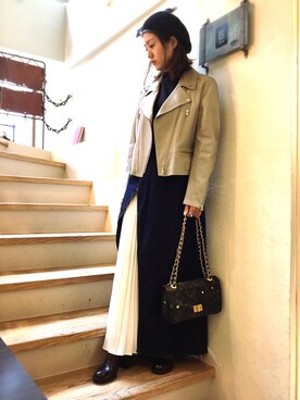 「Yasutoshi Ezumi（ヤストシエズミ）のアイテム」を使った、Yukinob2ndさん（レディース・156cm）の夏コーディネート