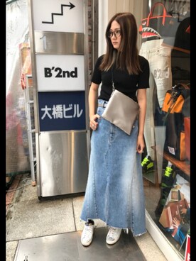 「CHRISTIAN DADA（クリスチャンダダ）のアイテム」を使った、Yukinob2ndさん（レディース・156cm）の夏コーディネート