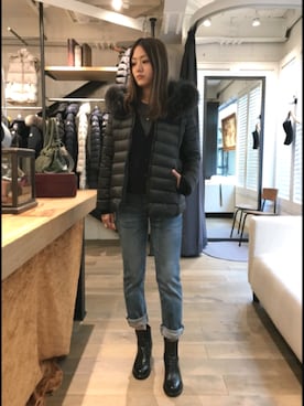 「TATRAS」｜「アイテム（カーディガン/ボレロ）」を使った、Yukinob2ndさん（レディース・156cm）の夏コーディネート