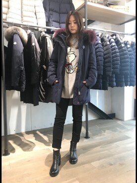 「B'2nd（ビーセカンド）のアイテム（ジャケット/アウター）」を使った、Yukinob2ndさん（レディース・156cm）の秋コーディネート