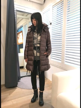 「TATRAS」｜「アイテム（その他シューズ）」を使った、Yukinob2ndさん（レディース・156cm）の秋コーディネート