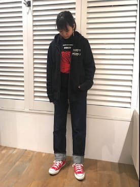 「CHRISTIAN DADA（クリスチャンダダ）のアイテム」を使った、Yukinob2ndさん（レディース・156cm）の秋コーディネート