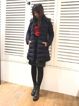 「CHRISTIAN DADA（クリスチャンダダ）のアイテム」を使った、Yukinob2ndさん（レディース・156cm）の冬コーディネート