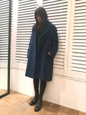 「B'2nd（ビーセカンド）のアイテム（ジャケット/アウター）」を使った、Yukinob2ndさん（レディース・156cm）の冬コーディネート