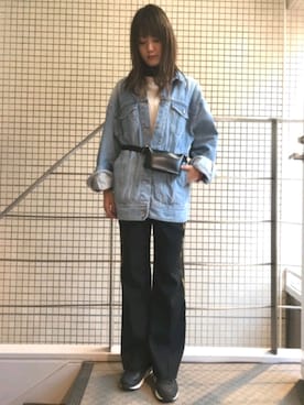 「CHRISTIAN DADA（クリスチャンダダ）のアイテム」を使った、Yukinob2ndさん（レディース・156cm）の冬コーディネート