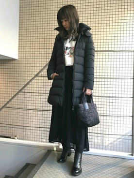 「TATRAS」｜「アイテム（その他シューズ）」を使った、Yukinob2ndさん（レディース・156cm）の秋コーディネート