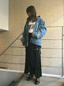「CHRISTIAN DADA（クリスチャンダダ）のアイテム」を使った、Yukinob2ndさん（レディース・156cm）の秋コーディネート