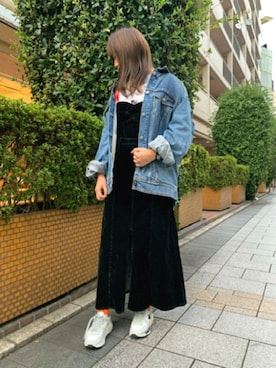 「CHRISTIAN DADA（クリスチャンダダ）のアイテム」を使った、Yukinob2ndさん（レディース・156cm）の秋コーディネート