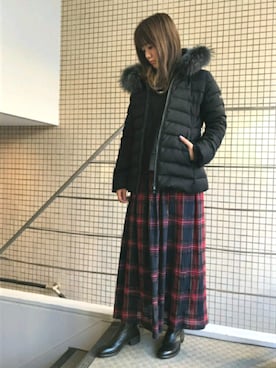 「TATRAS」｜「アイテム（その他シューズ）」を使った、Yukinob2ndさん（レディース・156cm）の秋コーディネート