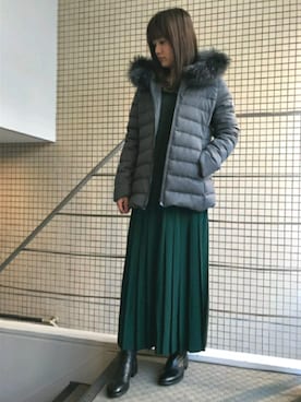 「TATRAS」｜「アイテム（その他シューズ）」を使った、Yukinob2ndさん（レディース・156cm）の秋コーディネート