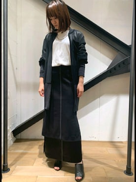 「RITO（リト）のアイテム（ジャケット/アウター）」を使った、Yukinob2ndさん（レディース・156cm）の夏コーディネート