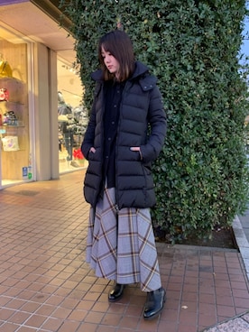 「TATRAS」｜「アイテム（シャツ/ブラウス）」を使った、Yukinob2ndさん（レディース・156cm）の冬コーディネート