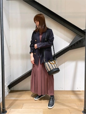 「B'2nd（ビーセカンド）のアイテム（ワンピース/ドレス）」を使った、Yukinob2ndさん（レディース・156cm）の夏コーディネート