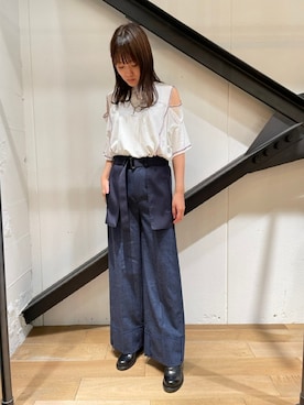 「THE KEIJI（ザ ケイジ）のアイテム」を使った、Yukinob2ndさん（レディース・156cm）の夏コーディネート