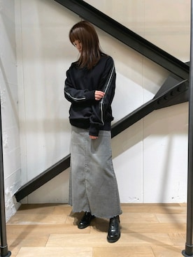 「MSGM（エムエスジーエム）のアイテム」を使った、Yukinob2ndさん（レディース・156cm）の夏コーディネート