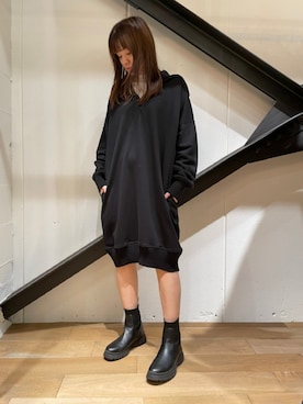 「MSGM（エムエスジーエム）のアイテム」を使った、Yukinob2ndさん（レディース・156cm）の秋コーディネート
