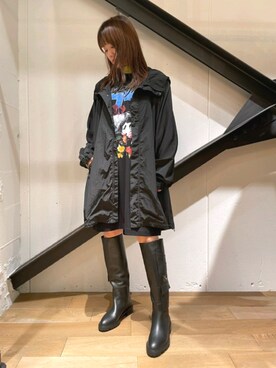 「MSGM（エムエスジーエム）のアイテム」を使った、Yukinob2ndさん（レディース・156cm）の秋コーディネート