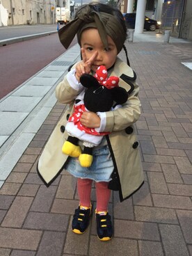 「PATRICK（パトリック）のアイテム」を使った、miperoさん（キッズ・80cm）の春コーディネート