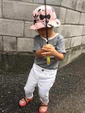 miperoさん（キッズ・80cm）の秋コーディネート