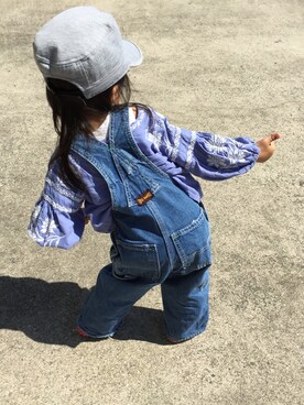 「デニサロ」｜miperoさん（キッズ・80cm）の秋コーディネート
