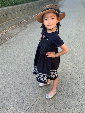 miperoさん（キッズ・43cm）の夏コーディネート