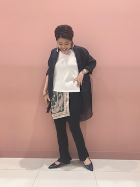 「SMELLY（スメリー）のアイテム（財布/小物）」を使った、CHIBANAさん（レディース・160cm）の夏コーディネート