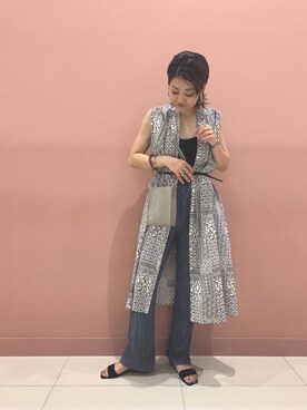 CHIBANAさん(レディース・160cm)の夏コーディネート