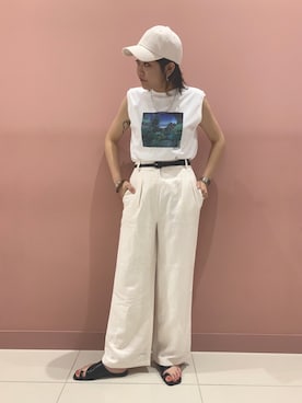 CHIBANAさん(レディース・160cm)の夏コーディネート
