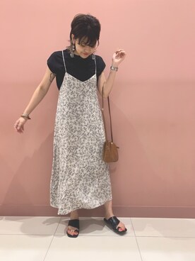 CHIBANAさん（レディース・160cm）の夏コーディネート