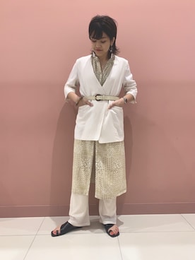 CHIBANAさん(レディース・160cm)の夏コーディネート