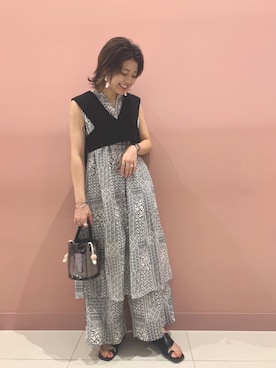 CHIBANAさん(レディース・160cm)の夏コーディネート