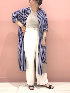 CHIBANAさん（レディース・160cm）の夏コーディネート